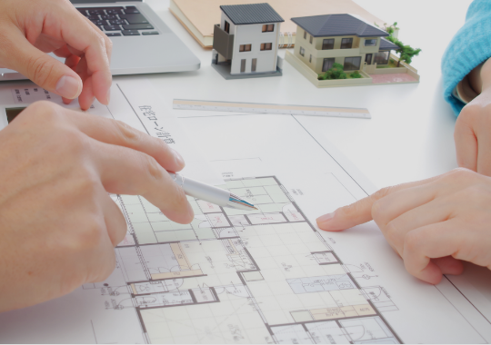 家づくり　手元　写真