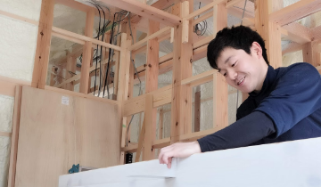 工事開始　施工現場　写真