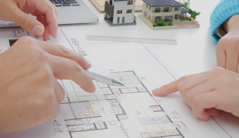 家づくり　手元　写真